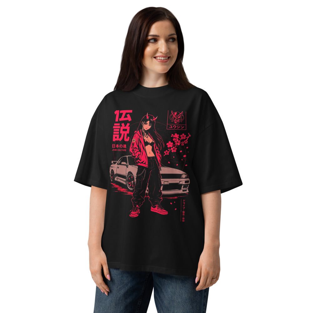 Yujin JDM Devil Horns Girl Skyline - Modelo femenina