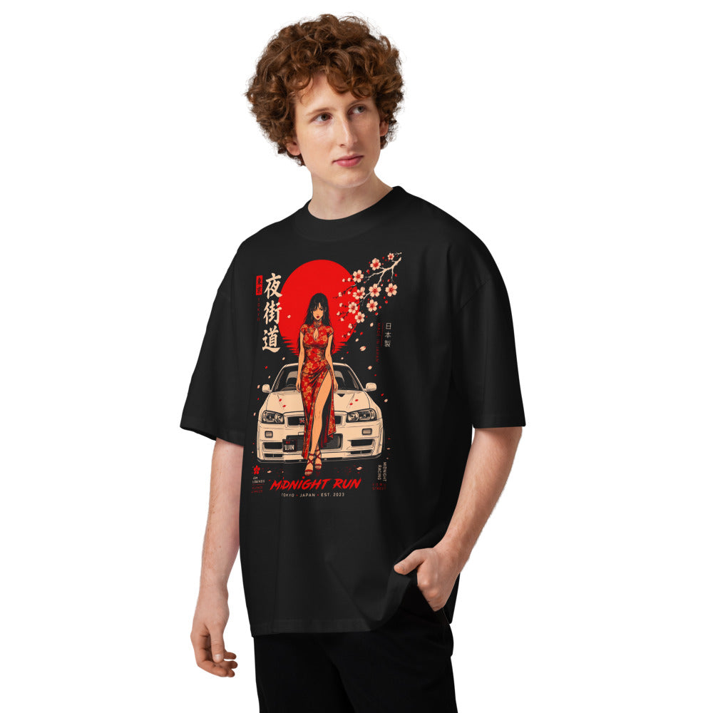 Yujin JDM Night Street Red Dress - Modelo masculino
