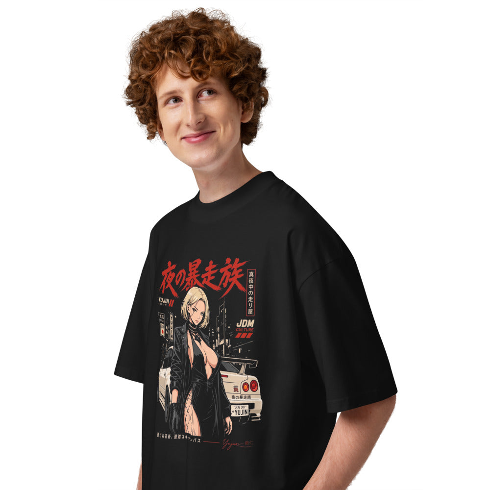 Yujin JDM Girl Night Racer - Modelo masculino lateral