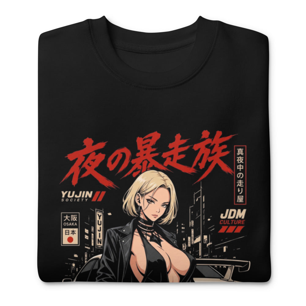 Yujin JDM Girl Night Racer - Doblado