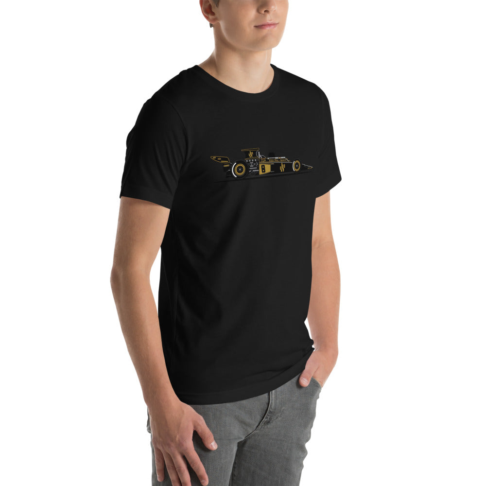 Modelo masculino lateral