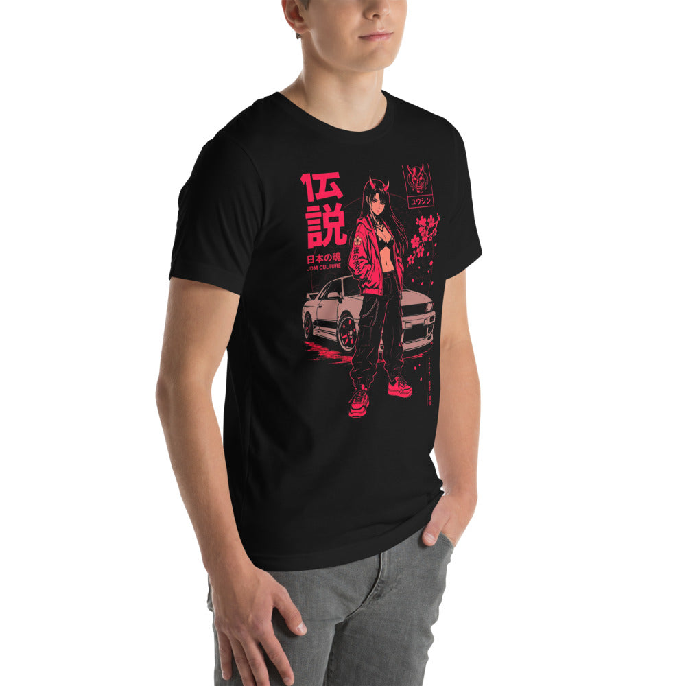 Modelo masculino lateral