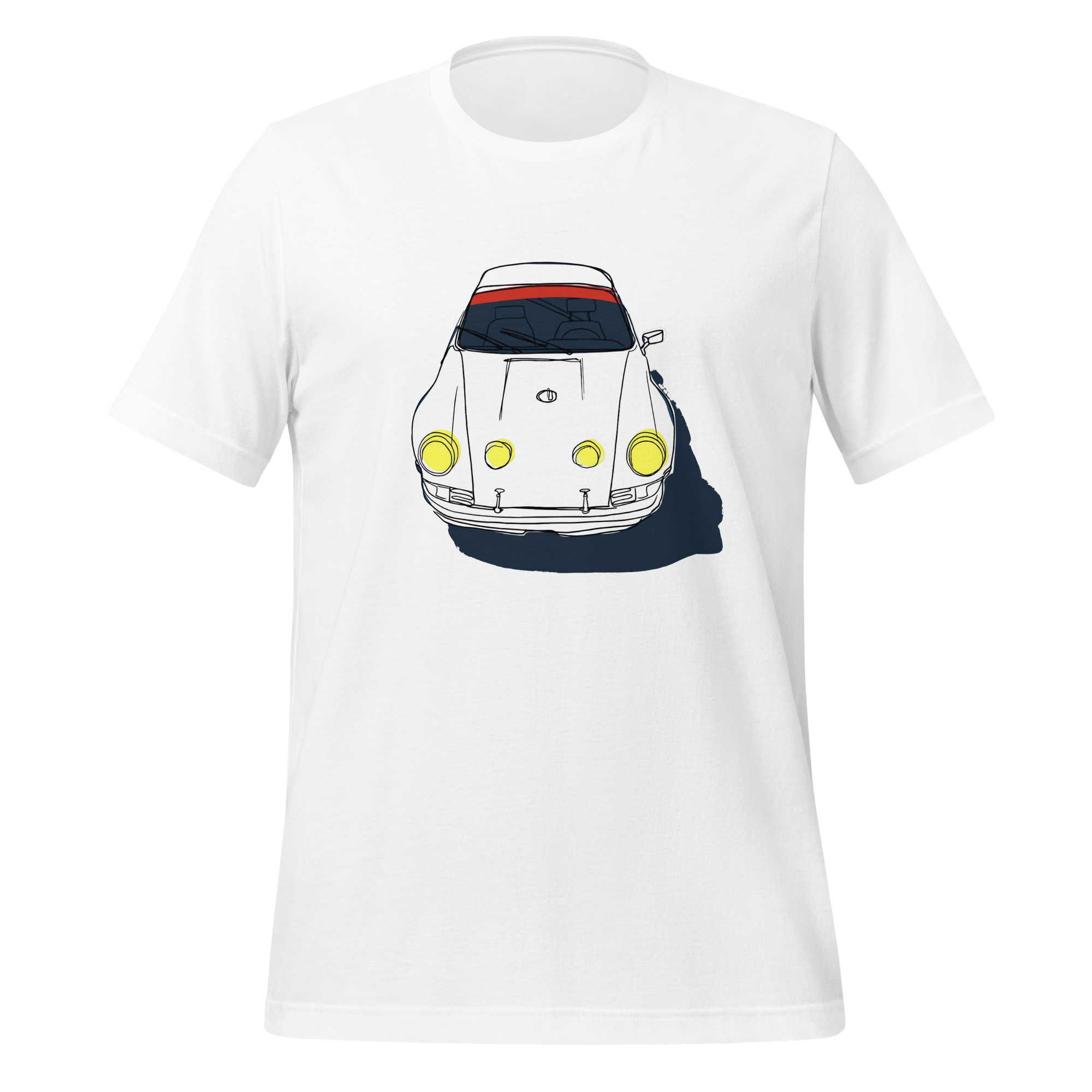 White Porsche 911