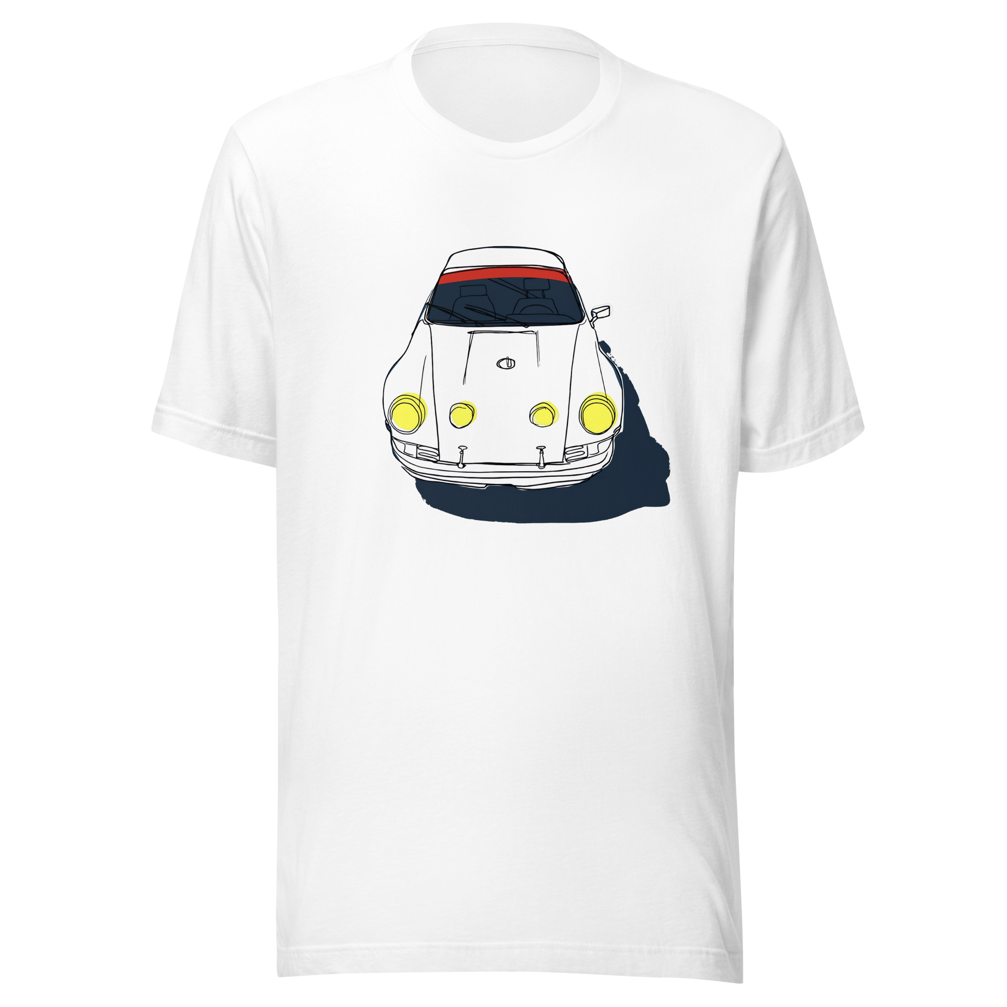 White Porsche 911