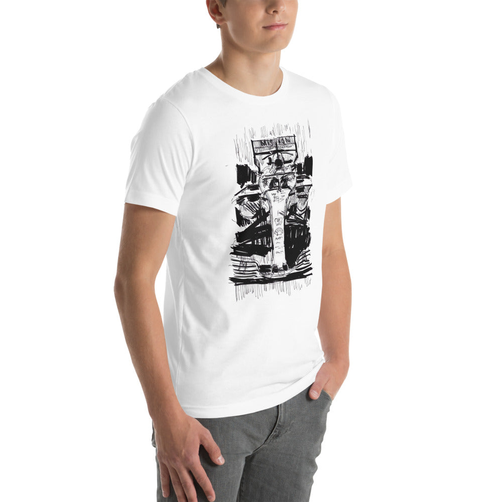 Modelo masculino lateral